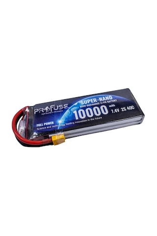 7.4v 2s Lipo Pil-batarya 10000mah 40c