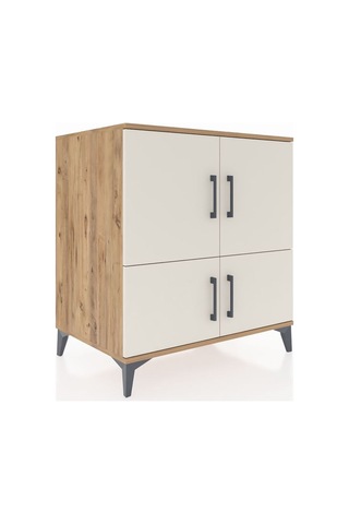 Kronos Şifonyer 3 Raflı 4 Kapaklı 88x59x96 Çam-aytaşı Çam