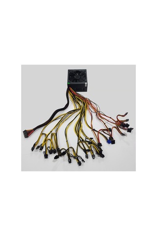 Buradabulabilirsin Olko 2200, 2200w, 14cm Fan, 16xpcı-e 6+2pin, 1x20+4pin, 8xsata, Atx, Power Supply Psu Nl