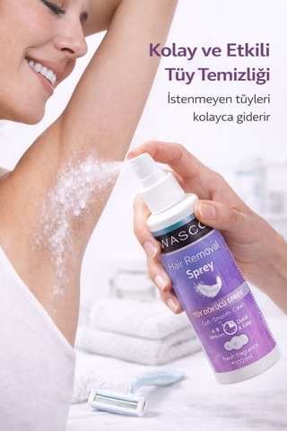Unisex Tüy Dökücü Sprey 100 Ml X 2adet