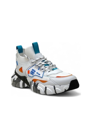 Guja 24y568 Trend Deri Erkek Sneaker Beyaz