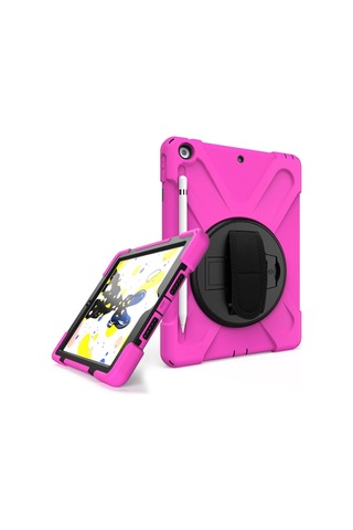 Apple Uyumlu iPad 5 Air 9.7 Kılıf Amazing Tablet Kapak - Pembe Tdrtr