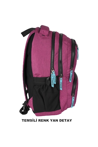 Relaxion Su Geçirmez Çok Gözlü Sırt Çantası Mavi 2055 MAvi