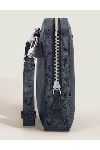 Montblanc Sartorial Mini Çapraz Çanta 220337 Mavi
