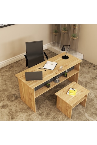 KALENDER DEKOR MERKÜR-1-2 OFİS BÜRO MASASI TAKIMI MRK06