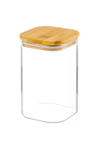 Get&joy Kvadro 1000 Ml Kapaklı Cam Kavanoz 208426934