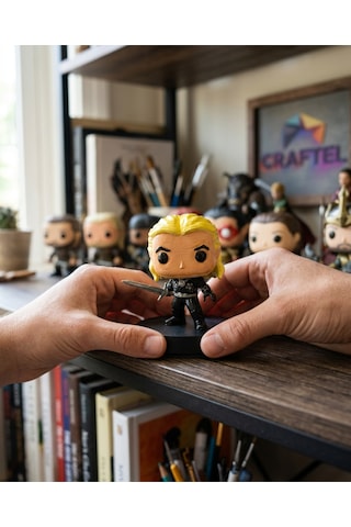 The Witcher Geralt Of Rivia 10 Cm Koleksiyonluk Funko Pop Figür