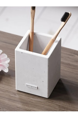 Getknow Home Banyo İçin Diş Fırçası Bardağı 269935370 Beyaz