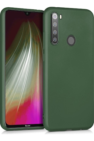 Xiaomi Redmi Note 8 Kılıf Liquid İçi Kadife Tam Koruma Silikon 001