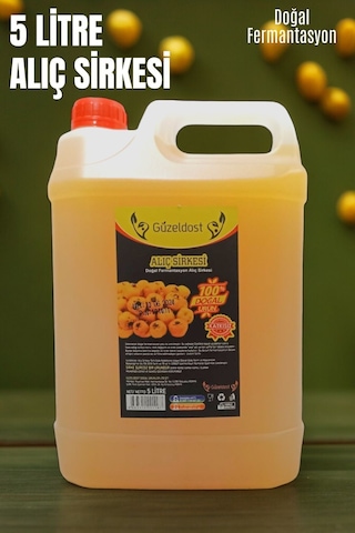 Alıç Sirkesi 5 Litre Katkısız Ev Yapımı Saf Ve Doğal Lezzet