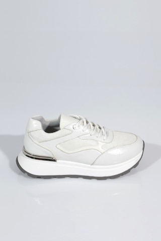 Dgn 81184 Kadin Sneaker Ayakkabi Beyaz