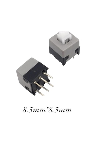 130 Parça Tact Switch & Push Buton Seti Farklı Boyut Ve Pin Sayılı Anahtarlar