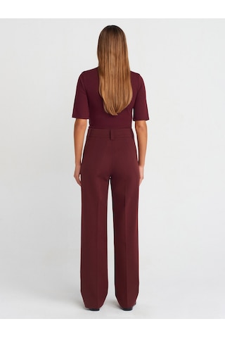 Dilvin 4888 Uzun Pantolon Bordo