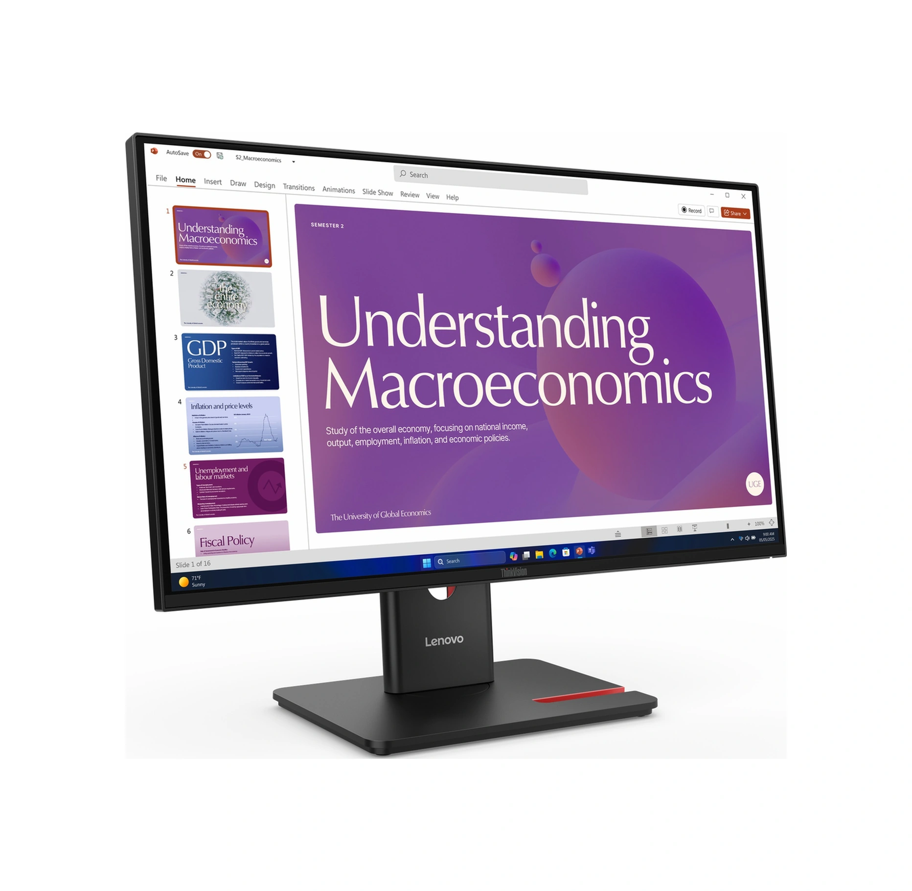 Lenovo Thinkvision T24d-40 64b9gat1tk 23.8" 120hz 4ms Hdmı+dp+usb-c+rj45 Fullhd Ips Pivot Vesa Monitör