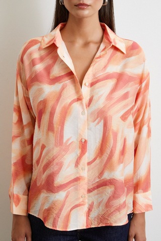 Deniz Esintisi Gömlek Oranj Oranj