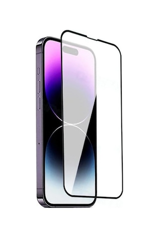 Apple Uyumlu iPhone 14 Pro Zore Anti Statik Temperli Cam Ekran Koruyucu