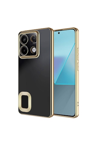 Xiaomi Redmi Note 13 4g Kılıf Kamera Korumalı Logo Gösteren Omega Kılıf