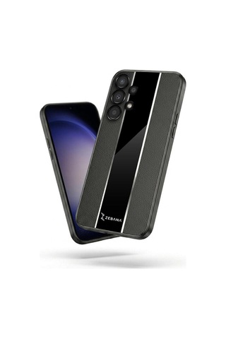 Samsung Galaxy Uyumlu A32 Kılıf Premium Deri Kılıf Siyah