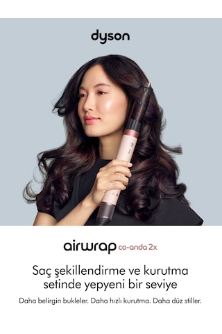 Dyson Airwrap Co-anda 2x™ Saç Şekillendirme ve Kurutma Seti Ceramic Pink
