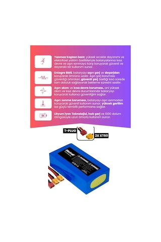 Onvo Ov-012 X Plus Maksimum Kapasite Batarya 48v 25ah 21700 Pil Elektrikli Scooter Bataryası