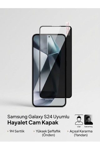 Samsung Galaxy S24 Uyumlu Hayalet Ekran Koruyucu Cam