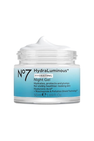 No7 Hydraluminous+ Nemlendirici Gece Yüz Jeli 50ml