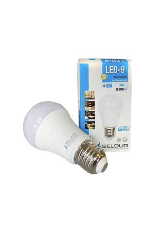E 27 Led Ampul 6500k Beyaz Işık, 9w Genel