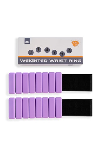 Joinfit El Ve Ayak İçin Bilek Ağırlığı 0,25 Kg 2 Adet Mor