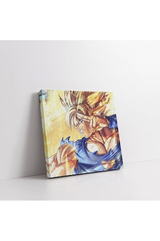 Dragon Ball Sarı Kanvas Tablo