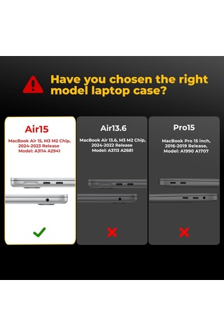 Macbook Uyumlu Air 15inç M2/m3 A2941 A3114 Kılıf Synthetic İpeksi Deri Standlı Havalandırmalı Kapak 2023 2024 Gri