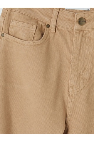 Lc Waikiki Bej Wideleg Kadın Jean Pantolon