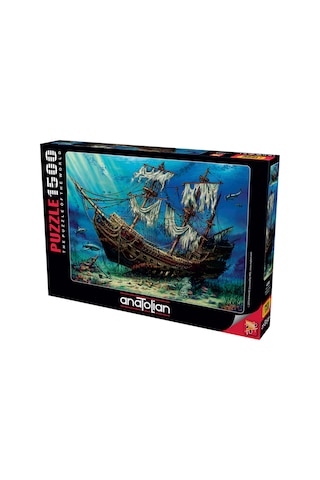 Anatolian 1500 Parçalık Puzzle - Batık Gemi 4558
