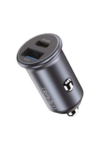 Nettech Nt-cch03 Usb + Type-c Pd 18w 2 Çıkışlı Araç Şarj Aleti