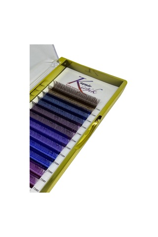 Kaşmir Y 0.07-D 11 MM Renkli Mix Kirpik