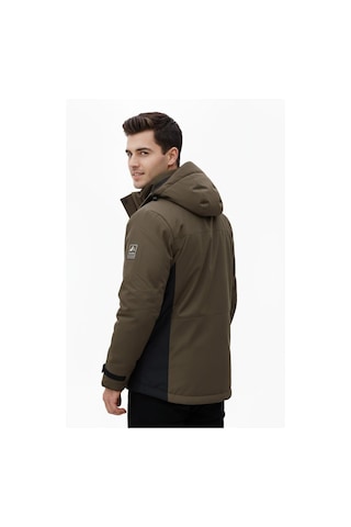 Dynamo Erkek Kapüşonlu Spor Mont 2 Parça Regular Fit 3362 Bgl-st04898 Açık Kahverengi
