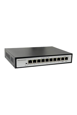 Rdx 8+2 Port Ethernet PoE Switch - 8x PoE Ports + 2x Gigabit Uplink