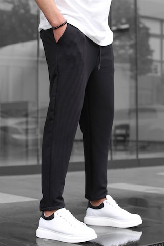 Madmext Siyah Basic Waffle Kumaş Erkek Pantolon 6509-siyah Siyah