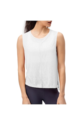 Geeroyoo Kadınlar İçin Nefes Alabilen Spor Yeleği, Kolay Hareket İmkanı, Beyaz Renk, Xs Beden Beyaz
