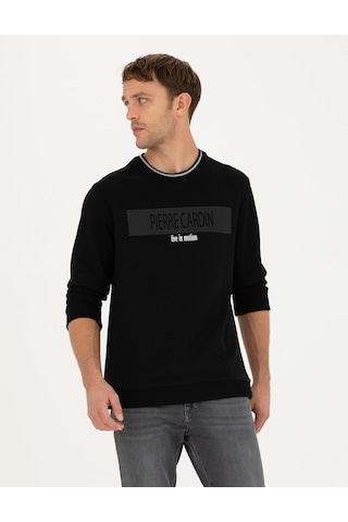 Pierre Cardin Erkek Siyah Sweatshirt 50279532-vr046 Siyah