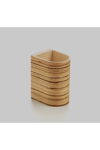 Bombe Kenarlı Yansıtma Tasarıml Çift Yön Ahşap Salon Duvar Aplik Sarı