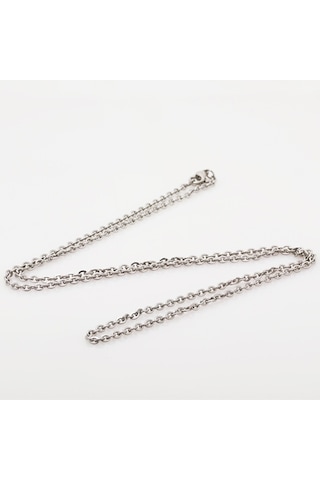 Chavin 45 Cm. 1.5 Mm. Bayan Çelik Kolye Zinciri Ap81 Beyaz