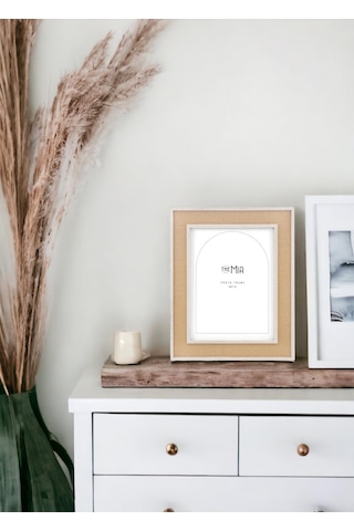 The Mia Delgado Fotoğraf Çerçevesi Beyaz 21x16 Cm