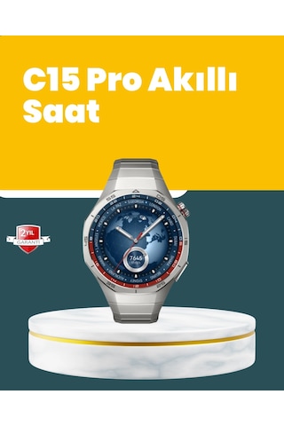 Mey İthalat Akıllı Saat Nabız Ölçer, Adım Sayar Ve Uyku Takip Özellikli