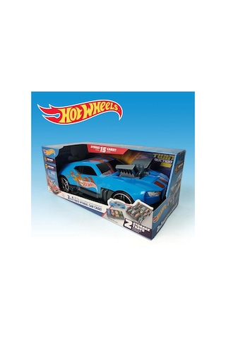 Hot Wheels Race N' Haul 2'si 1 Arada Saklama Kutusu Çok Renkli