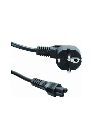 Prolly Laptop 3Lü Adaptör Kablosu - Yonca Power Kablosu 1.5 Metre