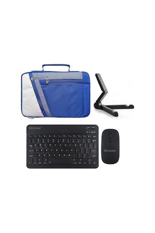 Apple Uyumlu iPad, Air 11 2024 Çanta+bt Klavye+mouse+stand Al4383