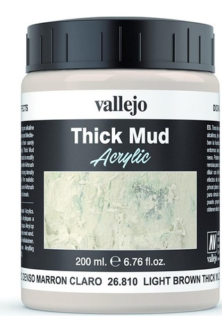 Vallejo 26810 200 Ml. Light Brown Splash, Çamur Dokusu-54479