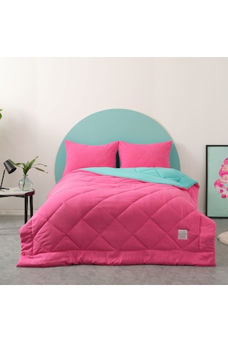 Karaca Home Smart Comfort Raspberry Çift Kişilik Yorgan Seti Fuşya