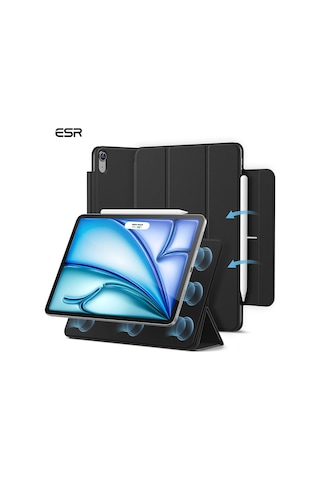 Apple Uyumlu iPad Air 11 2025-2024 Siyah Kılıf