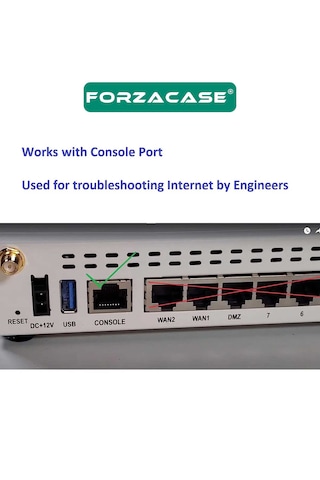 1.8mt Usb Cisco Usb Den Rj45 E Çeviren Konsol Kablosu -fc883